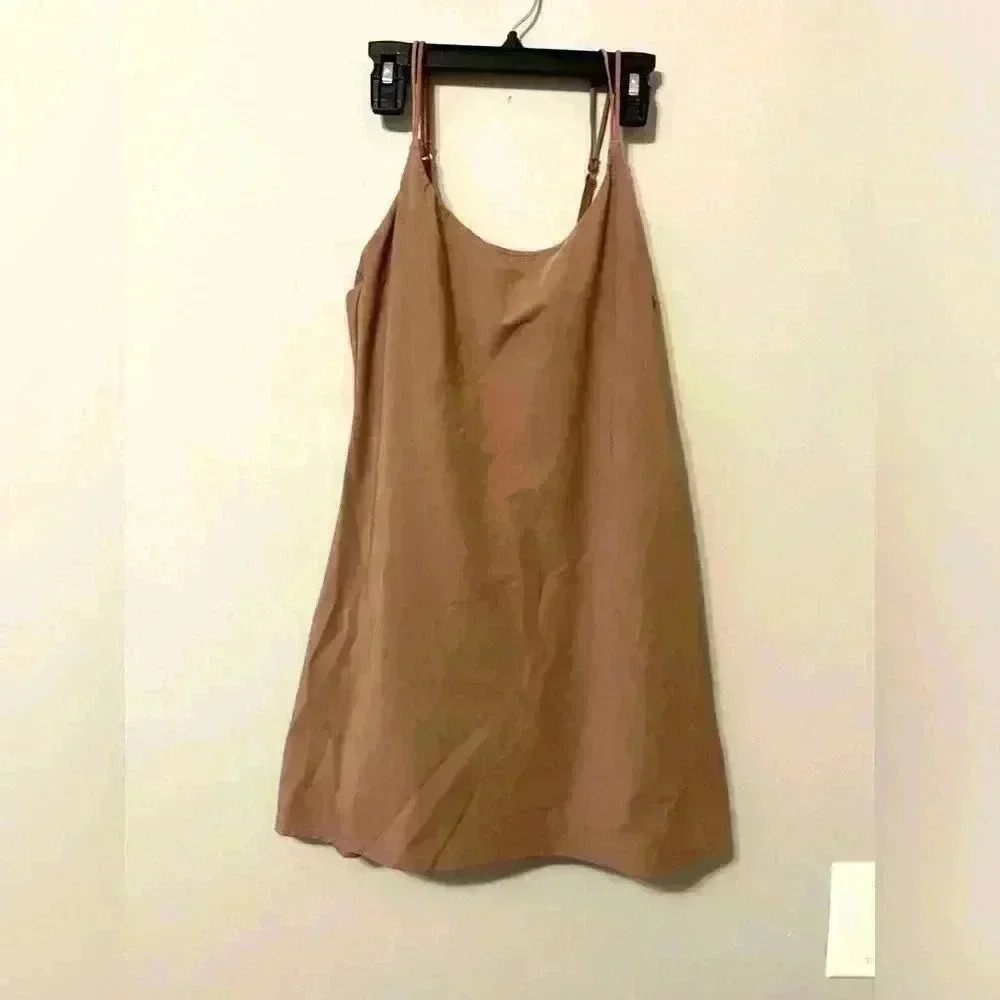 Abercrombie & Fitch Travelers Light Brown Mini Dress w/Shorts w/pocket Size XSP